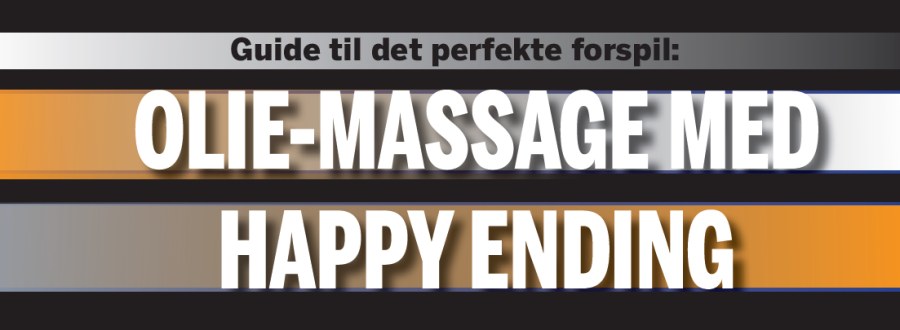 Fræk olie-massage til pigen